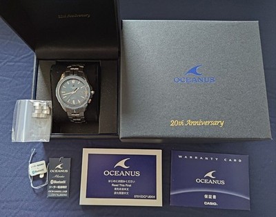Casio Oceanus Manta OCW-S400SG-2AJR 20th Anniversary Watch