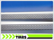 PAIR OF IKON MOTORSPORTS BLACK STAINLESS STEEL RUNNING BOARDS SIDE STEPS