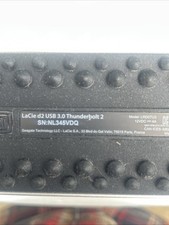 LaCie D2 USB 3.0 External Hard Drive 4TB eSATA USB 3.0 Firewire Model:LRD0TU3