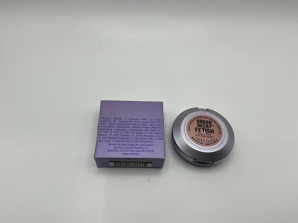 Vintage Urban Decay Afterglow Powder Blush (0.13oz/3.8g) FETISH NEW IN BOX NOS - Image 2 of 4