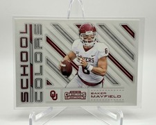 2018 Baker Mayfield Panini Contenders School Colors Rookie Card #16. rookie card picture