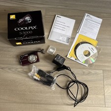 Nikon COOLPIX S3000 12.0 MP Digital Camera 4X Optical Zoom Plum Lens Error