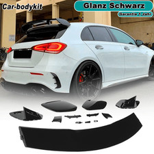Dachspoiler Heckspoiler Heckflügel für Mercedes Benz W177 A45 Schwarz Lackiert