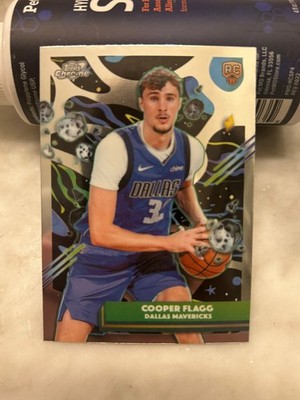 2025-26 Topps Cosmic Chrome Cooper Flagg RC #12 Mavericks Rookie