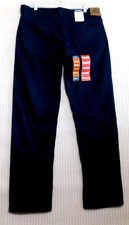 Dickies Mens Regular Fit Straight Leg Flex Pants 36x32 Black New With Tags