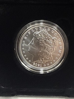 US Mint 2021 Morgan Dollar 21XE - Philadelphia - w/ COA & Original Box