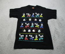 Vintage Disney Mickey Unlimited Shirt Mens M Black Single Stitch Made USA 90s