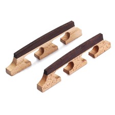 2 PCS Banjo Bridge 4 String Banjo Tailpiece Tenor Banjo Bridge Violin Bridge