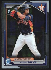 2024 Bowman Chrome Prospects Miguel Palma #BCP-166 JW1-1