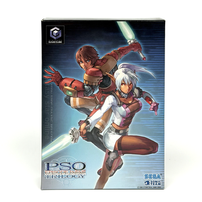 PSOトリロジー エピソード1＆2プラス+エピソード3 BOX付き Phantasy Star Online I & II + III Trilogy Set Trial Postcards