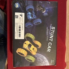 Remote Control Car, Blue Car Toys for Kids Ages 6-12, 4WD Stunt Car New In Box