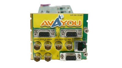Miranda GV XVP-1801-UC HD Up Converter/ARC & Frame Sync Densite 2 +QRP