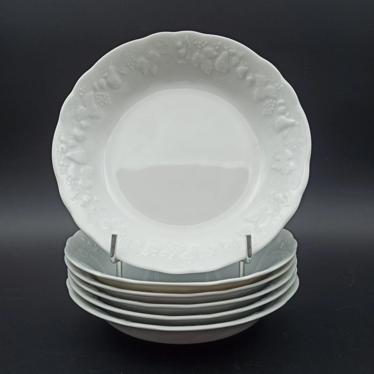 Lot De 6 Coupelles à Dessert Philippe Deshoulières Verre - Très Bon État
