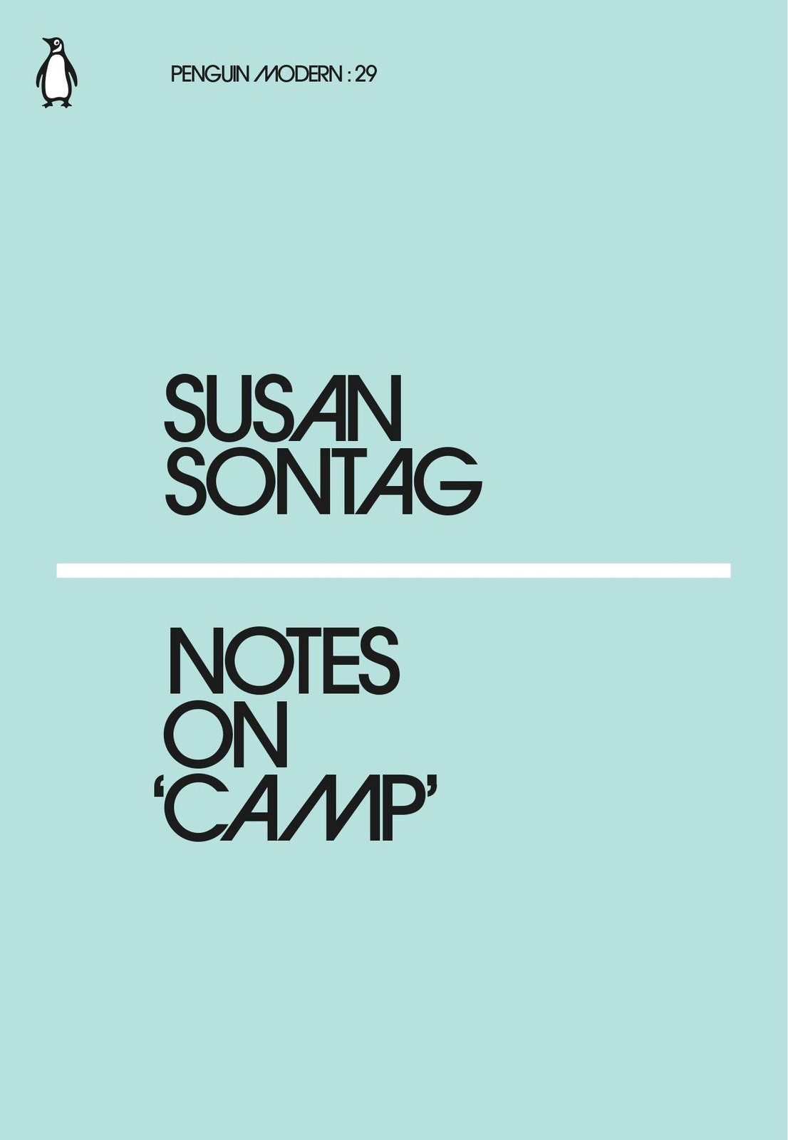 Susan Sontag - Notes on Camp