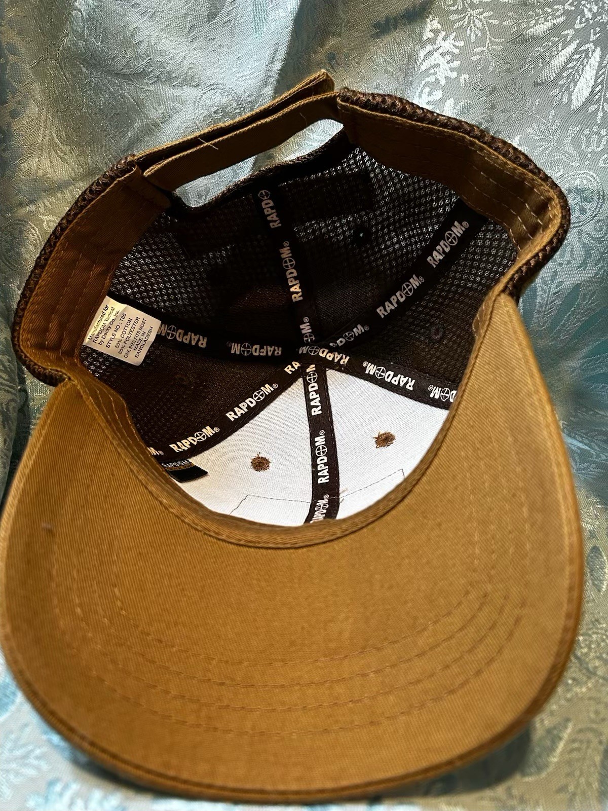 RAPDOM TacticalT80 Operator Patch Hat Coyote Brow… - image 5