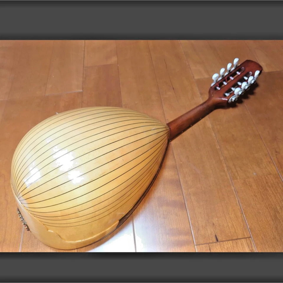 Mandolina Suzuki M-30 con estuche rígido limpio instrumento acústico Japón Foto 4 de 4