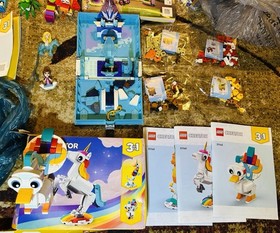 LEGO CREATOR Lot : Blue Box 4120, 603 Pcs, Black Box 4496, 1000 Pcs No Gold +++