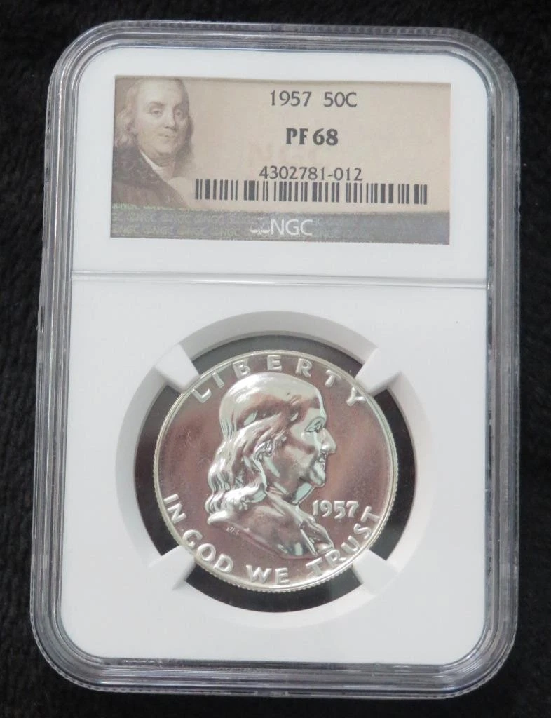 Uncirculated 1957 Franklin Half Dollars (1948-1963) for sale | eBay