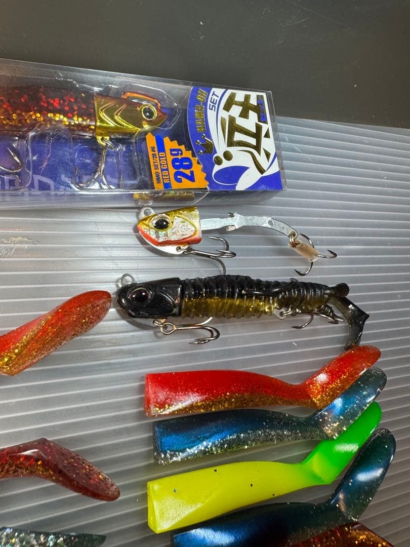 9-piece set of jig head wormsQuick Set, Hamaoh, Howl - Image 4