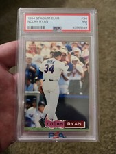 1994 Topps Stadium Club - Nolan Ryan #34 PSA 7