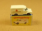 OLD VINTAGE LESNEY MATCHBOX # 14 LOMUS AMBULANCE ORIGINAL BOX