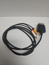 Genuine Original XBOX 360 Composite AV RCA Video Cable Cord X810973-001