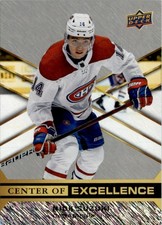Nick Suzuki 2020-21 Upper Deck Overtime Center of Excellence #CE-10 Montreal