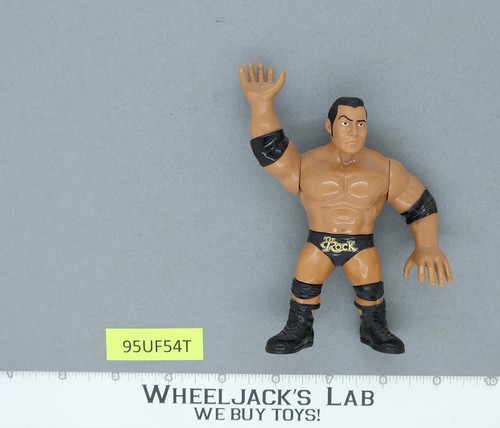 The Rock Wrestling WWE Retro Mattel Action Figure...