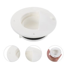 Nylon Boat Scupper Plug with Leakproof Rubber Seal for Smooth Water Drainage