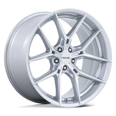 Niche NC279 PRODIGY 5 Wheels 18x9.5 (40, 5x120.65, 72.56) Silver Rims Set of 4
