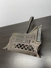 Vintage Bloomfield French Fry Cutter Cast Iron Heavy Made In Chicago, ILL.