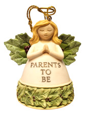 New Baby Angel Christmas Ornament Keepsake Decoration Parents To Be