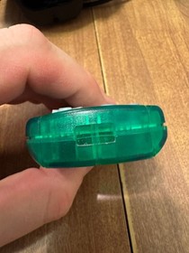 SEGA Dreamcast green VMU virtual memory unit card video game controller extra