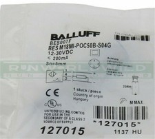 1Pcs New For Balluff Sensor BES043J BES M18MI-POC50B-S04G Proximity switch