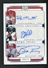 2025 National Treasures Patrick Mahomes II Brock Purdy Jalen Hurts Trio Auto /25
