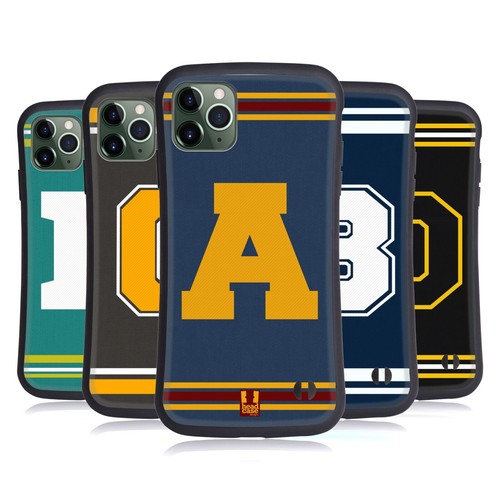 HEAD CASE DESIGNS COLLEGE VARSITY HYBRID CASE FOR APPLE iPHONES PHONES - Picture 1 of 22