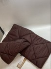 Eddie Bauer Women's Quilted Scarf Concord Brown Insulated Nylon Puffer OS NWT — photo 1