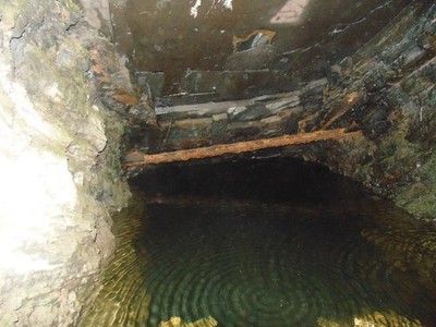 Foto 6x4 Penbreck Kohlebergwerk Poldivbrand überfluteter Eingang Penbreck co c2017