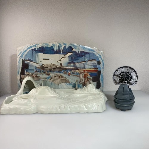 Vintage Star Wars Hoth REBEL COMMAND CENTER ADVENTURE SET COMPLETE KENNER Works