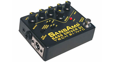 Tech 21 SansAmp Bass Driver DI Distortion Guitar Effect Pedal - 第 1/1 張圖片