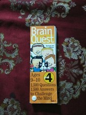 Grade 4 Brain Quest Curriculum Based Award winning Game STEM Discounted Deal