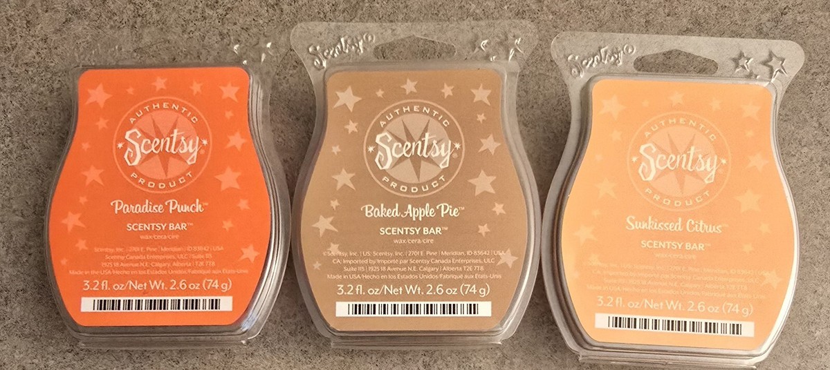 Lot of Packs Scentsy Bars Full Partial
