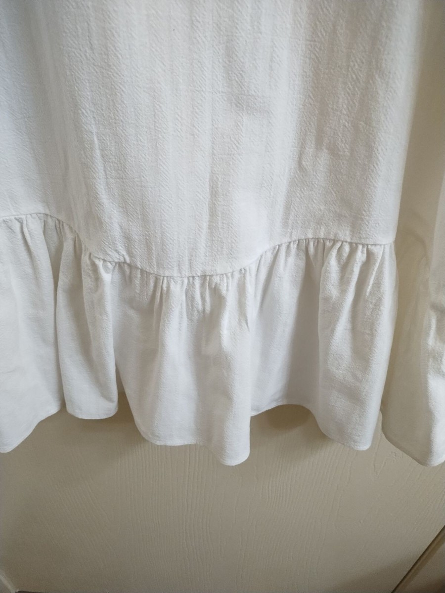 CELLABLE WHITE DRESS RUFFLE BOTTOM & SLEEVE SZ LG #9235 | eBay CELLABLE WHITE DRESS RUFFLE BOTTOM & SLEEVE SZ LG #9235 | eBay