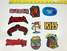 Wholesale Lot  100PCS Licensed Rock Band Embroidered Iron On Patches