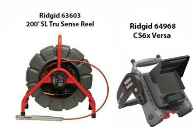 Ridgid 200' Self Leveling Tru Sense Color Reel (63603) CS6x Versa (64968)