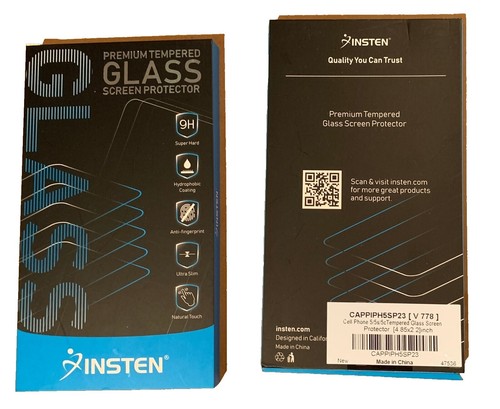 3x Super Clear Screen Protector Set For IPhone 5 / 5S / SE (Front & Back Films)