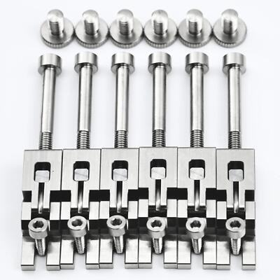 Titanium Alloy Hardware Guitar Tremolo Bridge Saddle Screws Kit Fit Floyd Rose