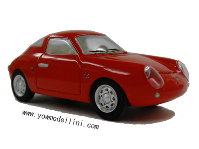 060 Fiat Abarth 500 GT Zagato 1:43 YOW MODELLINI scale model kit