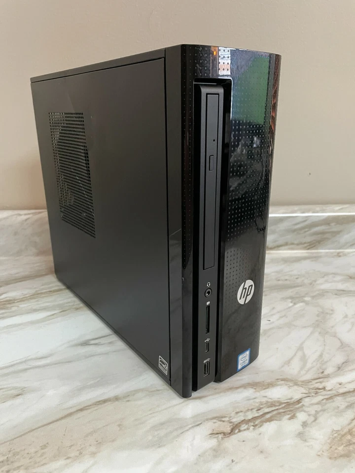 HP 270-p043w Slimline PC i3-7100 3.90Ghz 8GB RAM 512GB NVME SSD W10 H Wifi BT - Image 3 of 4
