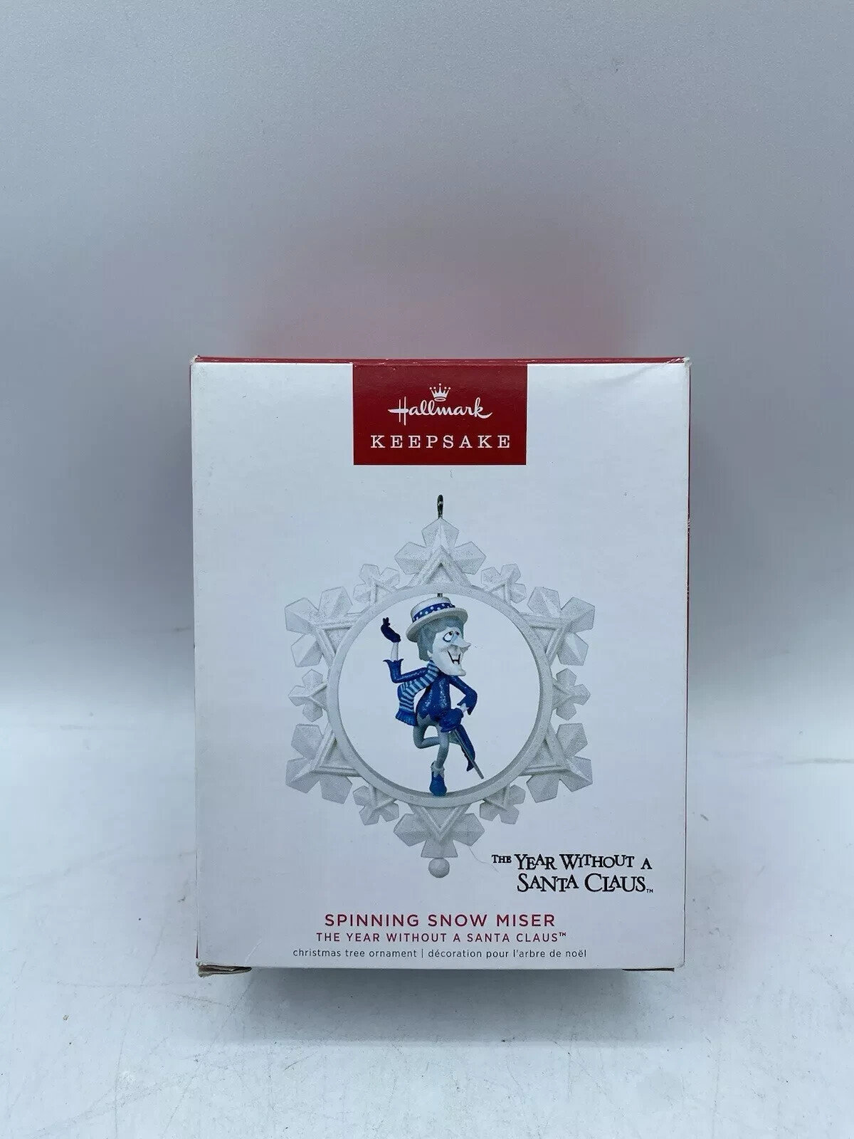 (Damaged Box) Hallmark 2022 SPINNING SNOW MISER The Year Without a Santa Claus